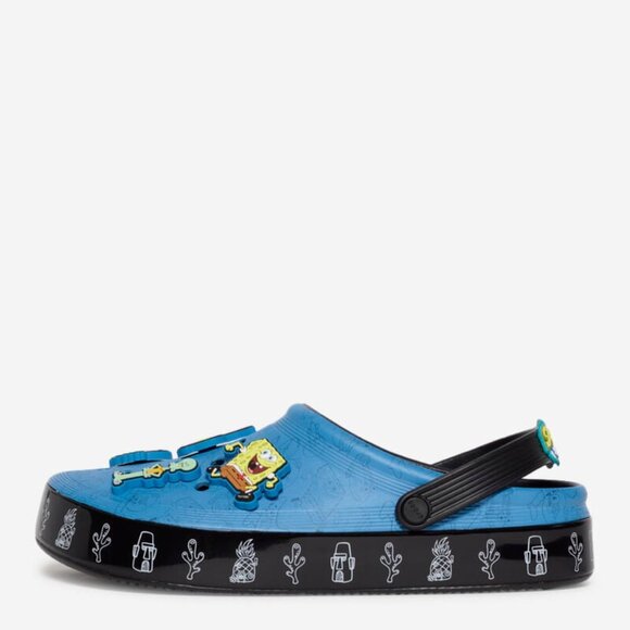 CROCS Other - Crocs Off Court Clog SpongeBob SquarePants Mens 209825-001 NEW Sz 9